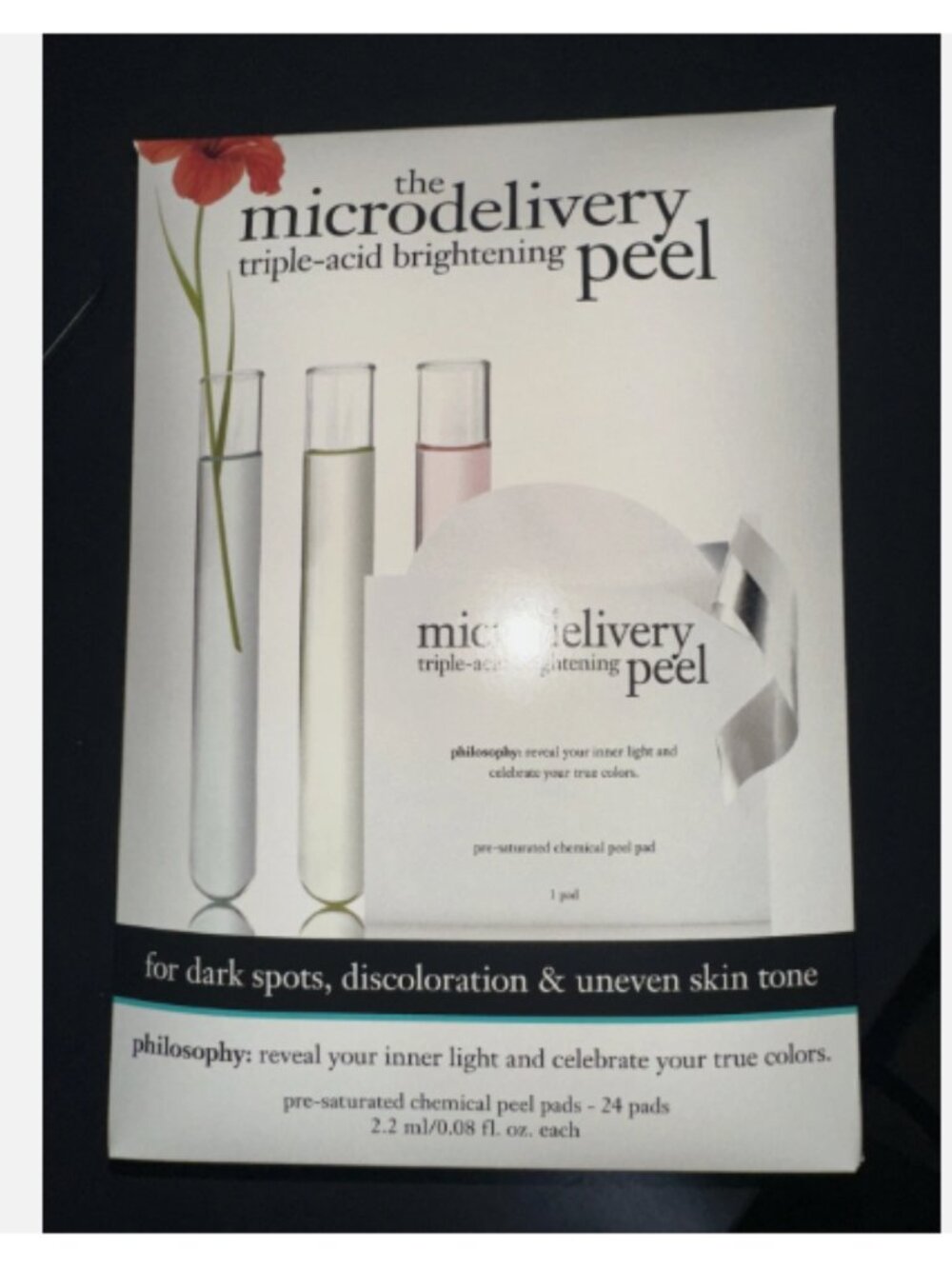 Philosophy Microdelivery 24ct Peel Pads-NEW